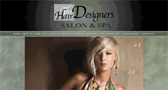 Desktop Screenshot of hairdesignerssalon.com